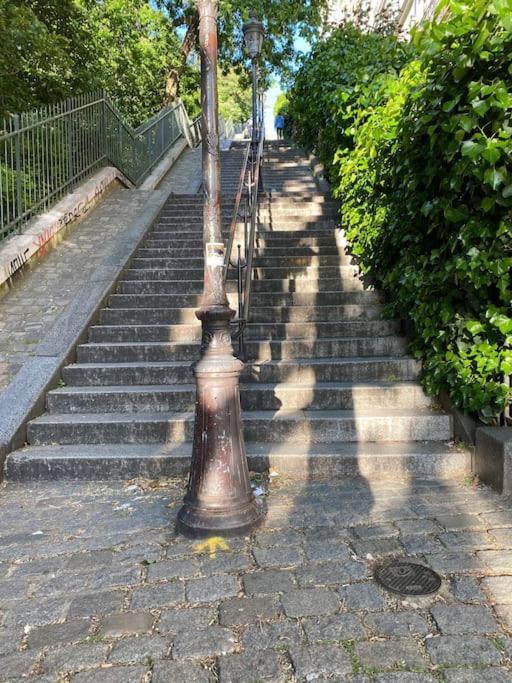 شقة Montmartre Joli 2 Pieces Au Pied Du Sacre Coeur باريس المظهر الخارجي الصورة
